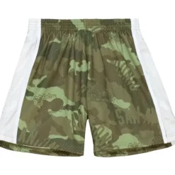 Ghost Green Camo Swingman San Antonio Spurs 1998-99 Shorts