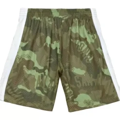 Ghost Green Camo Swingman San Antonio Spurs 1998-99 Shorts