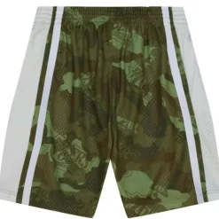 Ghost Green Camo Swingman Philadelphia 76Ers 1996-97 Shorts