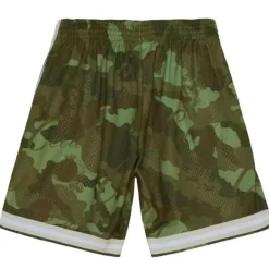 Ghost Green Camo Swingman Boston Celtics 1985-86 Shorts