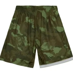 Ghost Green Camo Swingman Miami Heat 1996-97 Shorts