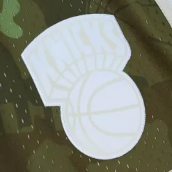 Ghost Green Camo Swingman New York Knicks 1991-92 Shorts