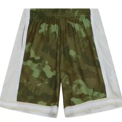 Ghost Green Camo Swingman Milwaukee Bucks 2000-01 Shorts