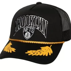Gold Leaf Trucker Brooklyn Nets