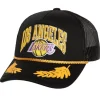 Gold Leaf Trucker Hwc Los Angeles Lakers