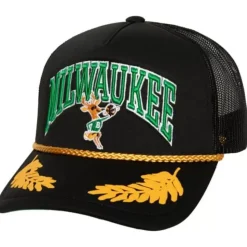 Gold Leaf Trucker Hwc Milwaukee Bucks