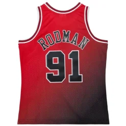 Golden Hour Glaze Swingman Jersey Chicago Bulls 1997 Dennis Rodman