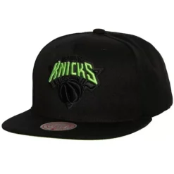Green Pop Hook Snapback New York Knicks