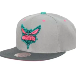 Grey Wolf Mags Snapback Charlotte Hornets