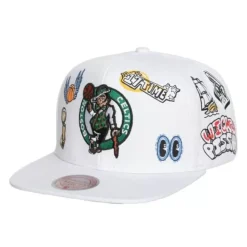 Hand Drawn Snapback Boston Celtics