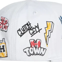 Hand Drawn Snapback Houston Rockets