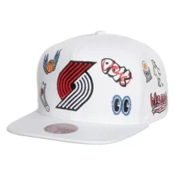 Hand Drawn Snapback Portland Trail Blazers