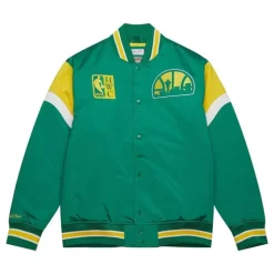 Heavyweight Satin Jacket Seattle Supersonics