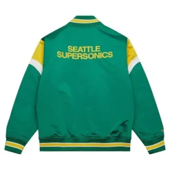 Heavyweight Satin Jacket Seattle Supersonics