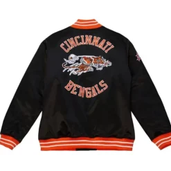 Heavyweight Satin Jacket Cincinnati Bengals