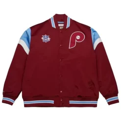 Heavyweight Satin Jacket Philadelphia Phillies