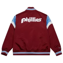 Heavyweight Satin Jacket Philadelphia Phillies