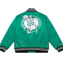 Heavyweight Satin Jacket Boston Celtics