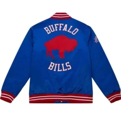 Heavyweight Satin Jacket Buffalo Bills