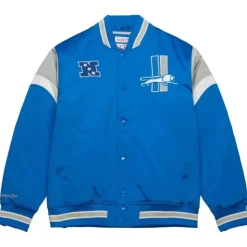 Heavyweight Satin Jacket Detroit Lions