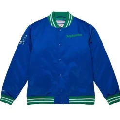 Heavyweight Satin Jacket Seattle Seahawks