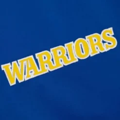 Heavyweight Satin Jacket Golden State Warriors