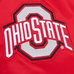 Heavyweight Satin Jacket Ohio State