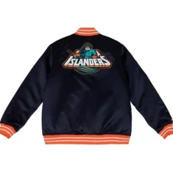 Heavyweight Satin Jacket New York Islanders