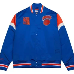 Heavyweight Satin Jacket New York Knicks