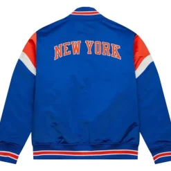 Heavyweight Satin Jacket New York Knicks