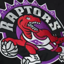 Heavyweight Satin Jacket Toronto Raptors