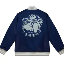 Heavyweight Satin Jacket Georgetown University