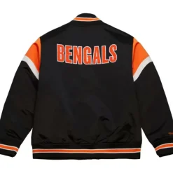 Heavyweight Satin Jacket Cincinnati Bengals