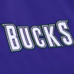 Heavyweight Satin Jacket Milwaukee Bucks