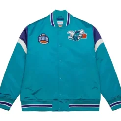 Heavyweight Satin Jacket Charlotte Hornets