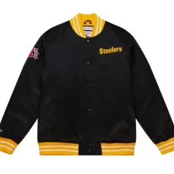 Heavyweight Satin Jacket Pittsburgh Steelers