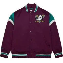 Heavyweight Satin Jacket Anaheim Ducks
