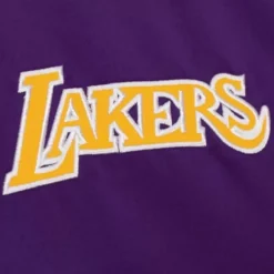 Heavyweight Satin Jacket Los Angeles Lakers