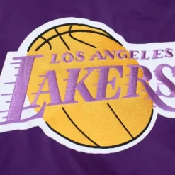 Heavyweight Satin Jacket Los Angeles Lakers