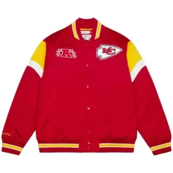 Heavyweight Satin Jacket Kansas City Chiefs