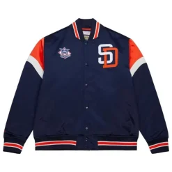 Heavyweight Satin Jacket San Diego Padres