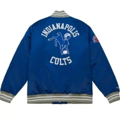 Heavyweight Satin Jacket Indianapolis Colts