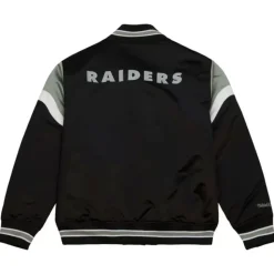 Heavyweight Satin Jacket Oakland Raiders