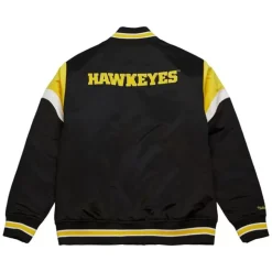 Heavyweight Satin Jacket University Of Iowa