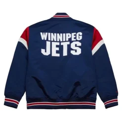 Heavyweight Satin Jacket Winnipeg Jets
