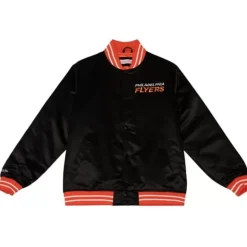 Heavyweight Satin Jacket Philadelphia Flyers