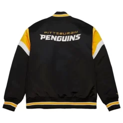 Heavyweight Satin Jacket Pittsburgh Penguins