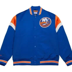Heavyweight Satin Jacket New York Islanders