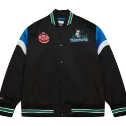 Heavyweight Satin Jacket Minnesota Timberwolves