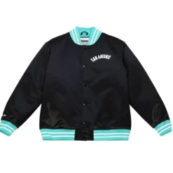 Heavyweight Satin Jacket San Antonio Spurs